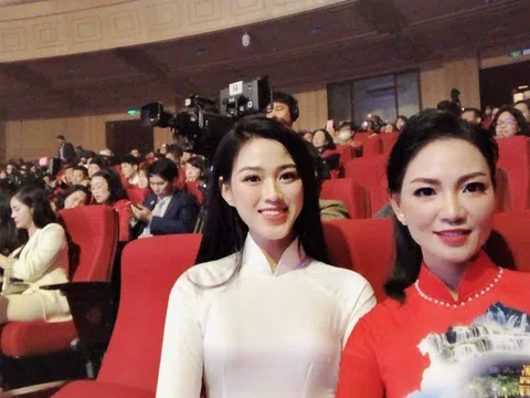 Á hoàng kim cương Lưu Lan Anh và hoa hậu Việt Nam Đỗ Thị Hà hội ngộ trong chương trình “Sức mạnh nhân đạo 2021”
