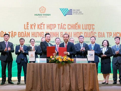 Tập đoàn Hưng Thịnh và ĐH Quốc Gia TP.HCM ký kết hợp tác chiến lược