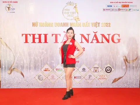 Người đẹp Hoàng Thị Mận tự tin tỏa sáng trong hành trình “Nữ hoàng doanh nhân đất Việt 2022”