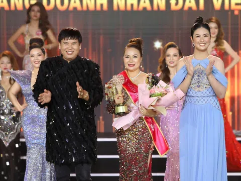 Nguyễn Thị Mai Anh tỏa sáng với danh hiệu “Người đẹp nhân ái” trong đêm chung kết “Nữ hoàng Doanh nhân đất Việt 2022”