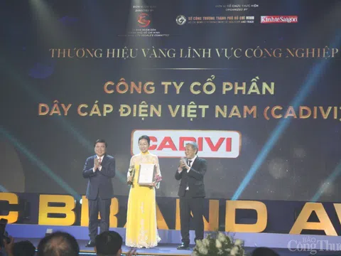 TP. Hồ Chí Minh: Trao tặng giải thưởng Thương hiệu vàng cho 30 doanh nghiệp