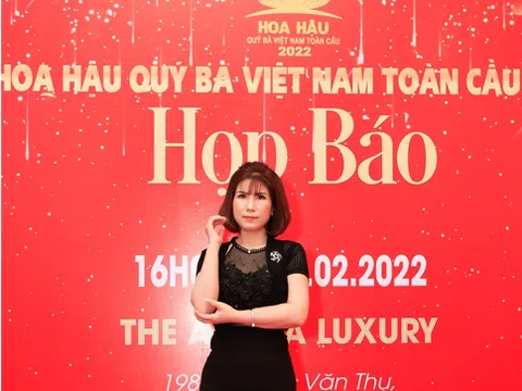 Doanh nhân Vũ Thị Thanh Thúy cùng hành trình thử thách bản thân tại Hoa hậu Quý bà Việt Nam Toàn cầu 2022
