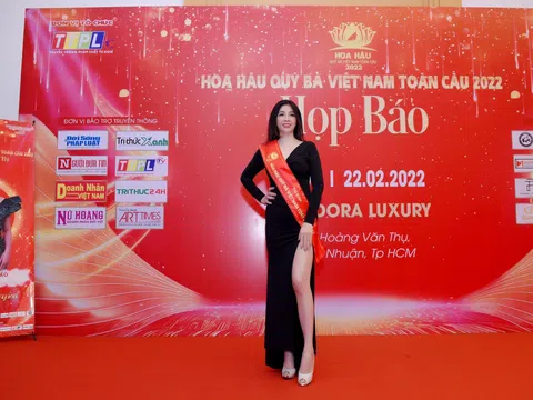 Doanh nhân Đinh Mỹ Tiên mong muốn thử sức tại cuộc thi nhan sắc Hoa hậu Quý bà Việt Nam Toàn cầu 2022