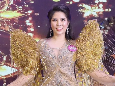 Thí sinh Nguyễn Thị Thanh Huyền đoạt lấy danh hiệu “Người đẹp dạ hội” đêm thi tài năng Nữ hoàng doanh nhân đất Việt 2022