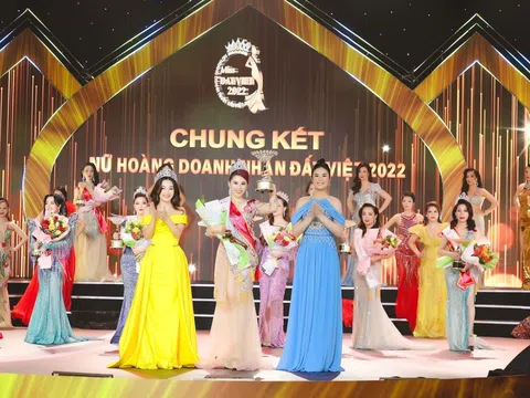 Á hoàng 2 “Nữ hoàng Doanh nhân đất Việt 2022” chính thức gọi tên Nguyễn Thị Ngọc Trâm