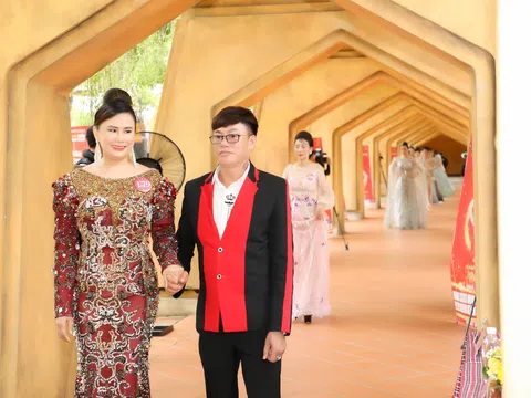 Các thí sinh Hoa hậu Doanh nhân Việt Nam Toàn cầu 2022 toả sáng trong trang phục từ NTK Tommy Nguyễn