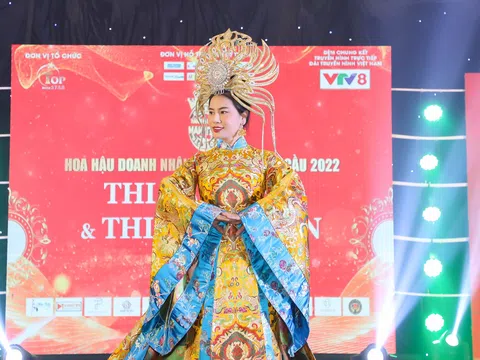 Doanh nhân Phan Thị Lệ Thu đạt danh hiệu “Người đẹp áo dài” Hoa hậu Doanh nhân Việt Nam Toàn cầu 2022