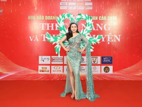 Doanh nhân Lý Thị Ngân xuất sắc đạt danh hiệu “Người đẹp dạ hội” Hoa hậu Doanh nhân Việt Nam Toàn cầu 2022