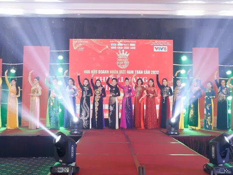 Nhiều ấn tượng trong đêm thi Tài năng – Thiện nguyện Hoa hậu Doanh nhân Việt Nam Toàn cầu 2022.