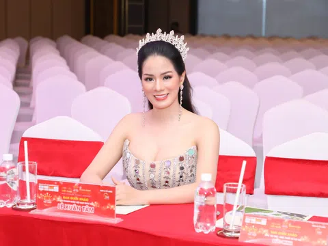 Á hậu Lê Xuân Tâm háo hức chờ đợi thí sinh đăng quang Hoa hậu Doanh nhân Việt Nam Toàn cầu 2022