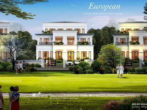 Phong cách kiến trúc Châu Âu trong BST "999 Luxury Villa Styles"