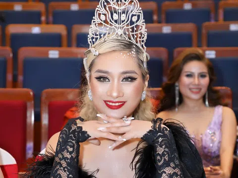 Hoa hậu thiện nguyện Trịnh Lan Trinh xuất hiện rực rỡ tại “ghế nóng” chung kết Hoa hậu Doanh nhân Việt Nam Toàn cầu 2022