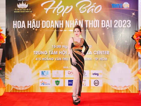 Người đẹp trí tuệ Nguyễn Ngọc Trang xuất hiện với vai trò khách mời đặc biệt tại các họp báo cuộc thi nhan sắc