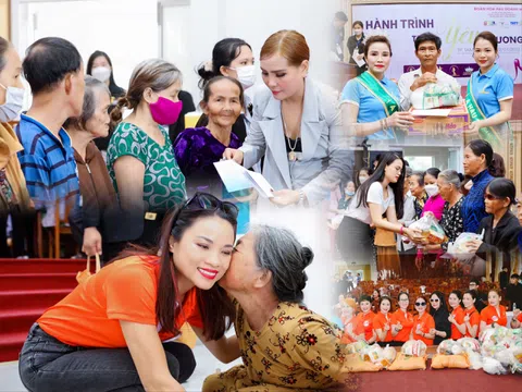 Hành trình trao yêu thương tại cuộc thi Hoa hậu Doanh nhân Châu Á Việt Nam 2023