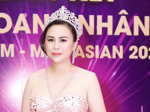 Hoa hậu thiện nguyện Lý Kim Ngân ngồi ghế giám khảo bán kết Miss Asian 2023