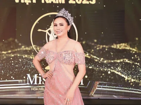 Hoa hậu Thiện Nguyện Lý Kim Ngân tôn vinh giá trị phụ nữ tại cuộc thi Hoa hậu Doanh nhân Châu Á Việt Nam 2023