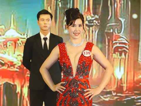 Lê Thị Việt Anh - Người đẹp được yêu thích nhất Hoa hậu Doanh nhân Châu Á Việt Nam 2023