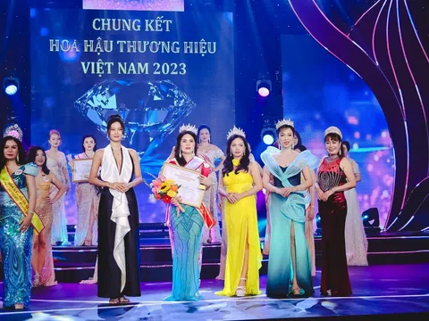 Thành tích Á hậu 3 gọi tên Đỗ Thị Nhị tại Hoa hậu Thương hiệu Việt Nam 2023
