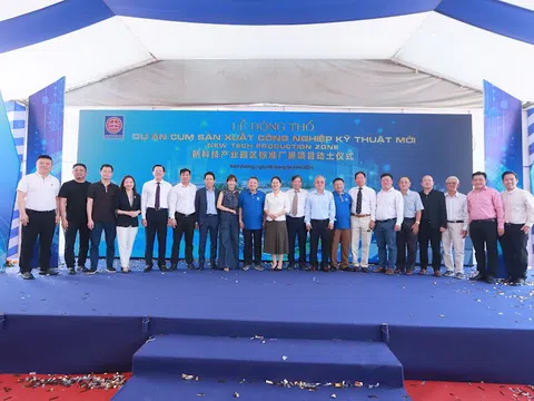 Tập đoàn Việt Hương khởi công dự án nhà xưởng cho thuê “Cụm sản xuất công nghiệp kỹ thuật mới – New Tech Production Zone