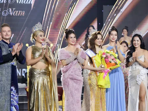 Doanh nhân Nguyễn Thị Mỹ Duyên đăng quang Á hậu 1 Hoa hậu Doanh nhân Quốc gia Việt Nam 2024