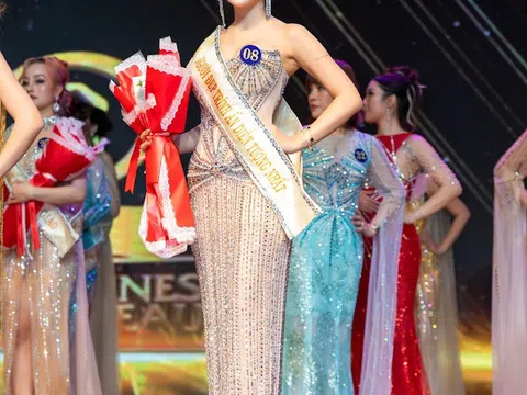 Doanh nhân Nguyễn Trang Thanh Thảo đạt ngôi vị Hoa hậu Du lịch tại Hoa hậu Doanh nhân Sắc đẹp Thế giới 2024