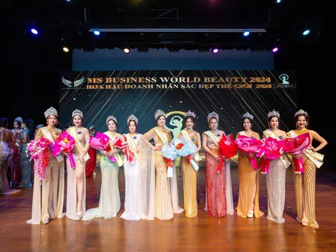Doanh nhân Nông Thị Dung - Hoa hậu được yêu thích nhất cuộc thi Hoa hậu Doanh nhân Sắc đẹp thế giới 2024