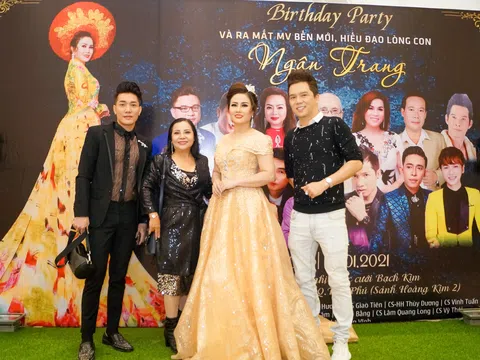 Nữ hoàng Doanh nhân Ngân Trang mừng tuổi mới và ra mắt MV mới