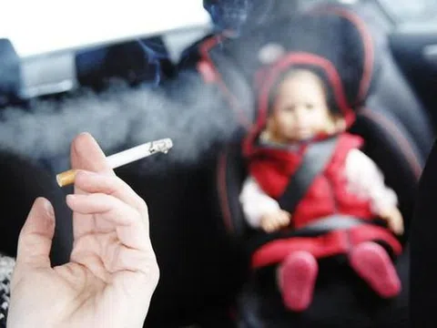 Tác hại của khói thuốc lá đối với trẻ em