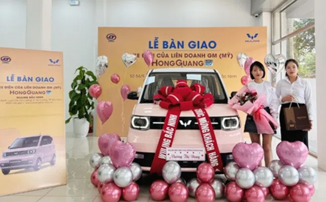 Xe điện HongGuang MiniEV đến tay người dùng Việt