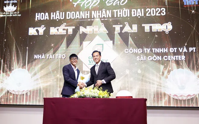 Công ty TNHH Đầu Tư & Phát Triển Sài Gòn Center trở thành nhà tài trợ cuộc thi Hoa hậu doanh nhân thời đại 2023